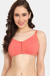 Rosaline Cyber Grove Everyday Double Layered Non Wired 3/4th Coverage T-Shirt Bra (Pack of 2) - Multicolor — thumbnail 2